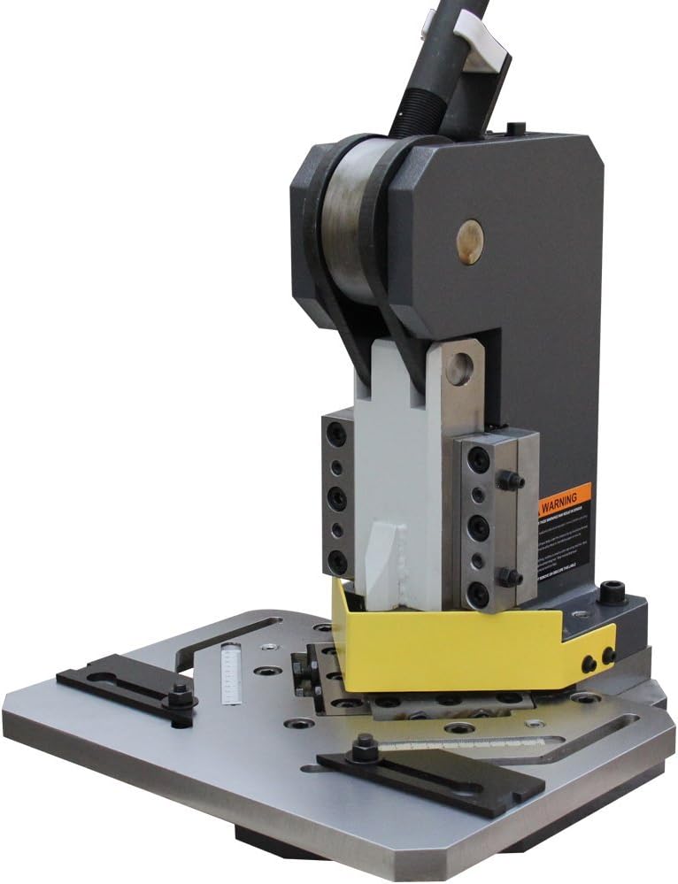 Heavy-Duty Metal Corner Notcher, 4x4" Blade, 11-Ga Mild Steel V5284
