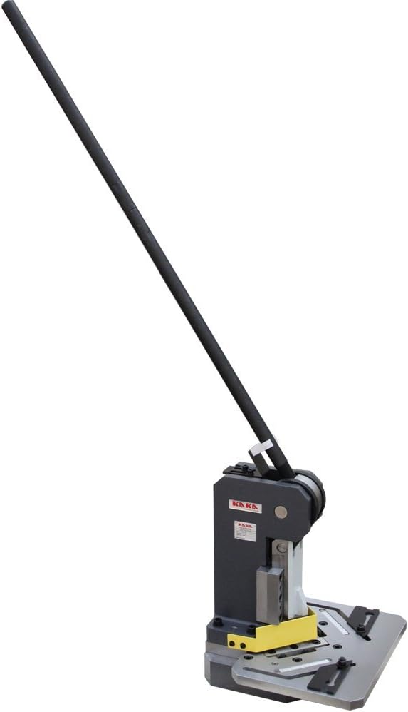 Heavy-Duty Metal Corner Notcher, 4x4" Blade, 11-Ga Mild Steel V5284
