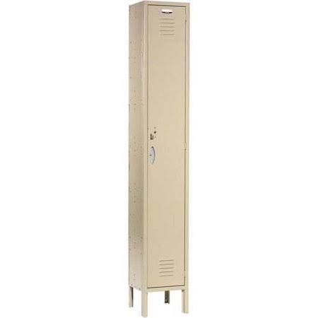 Tan Single Tier 1 Door Locker P753