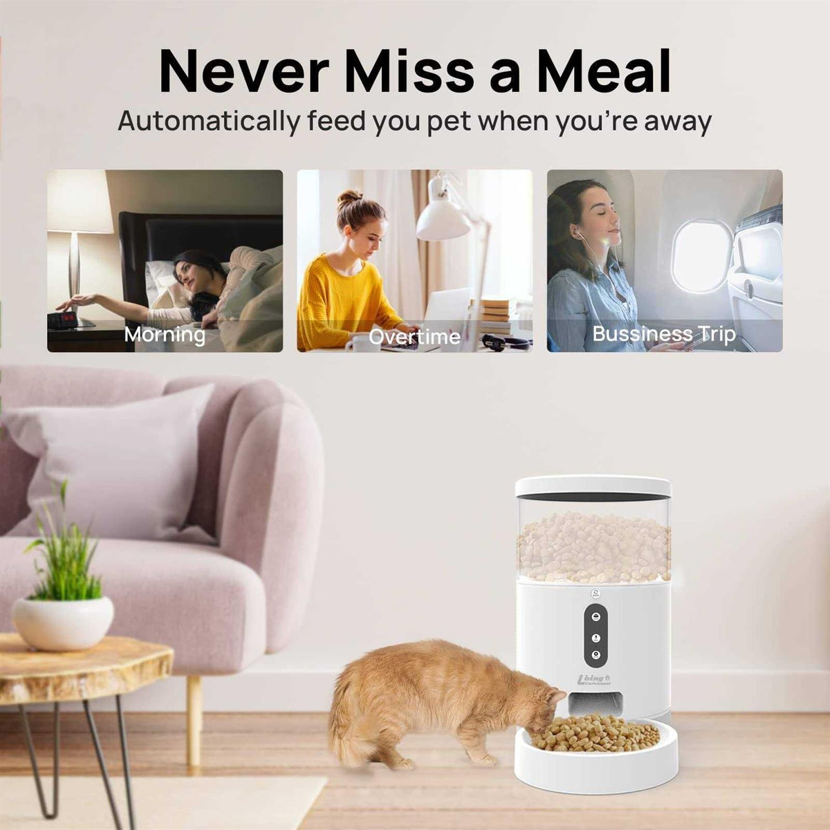 Automatic Cat Feeder 4L X2067