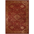 Red Gold 5' x 7' Area Rug Y531199
