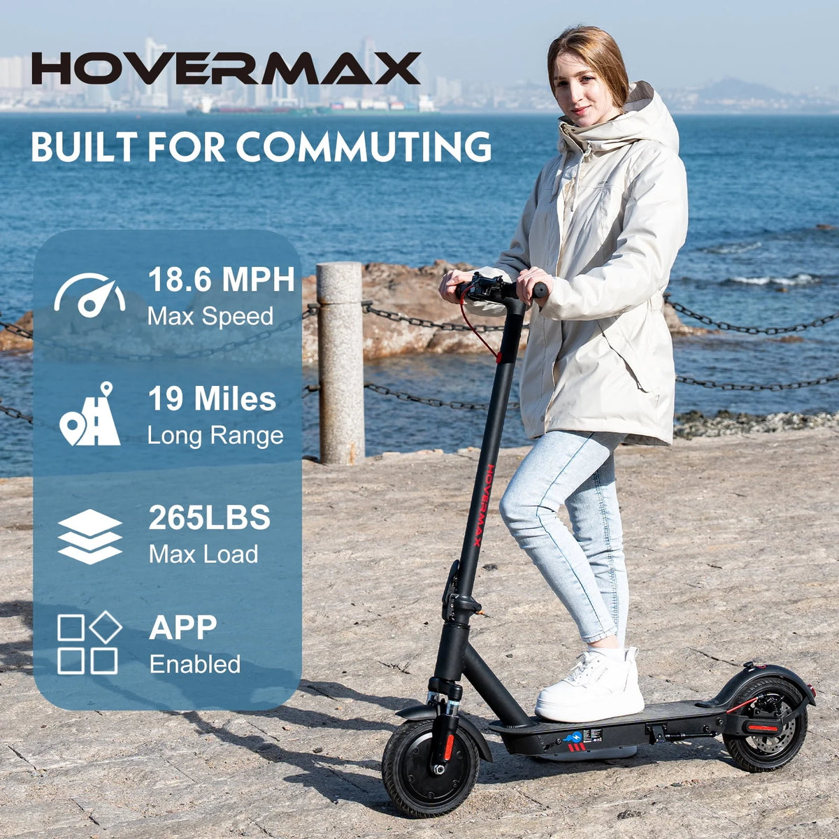 350W Electric Scooter with APP Control U30483