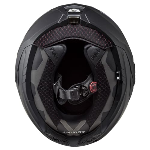 Modular Helmet with Integrated Bluetooth Matte Black Medium T2000