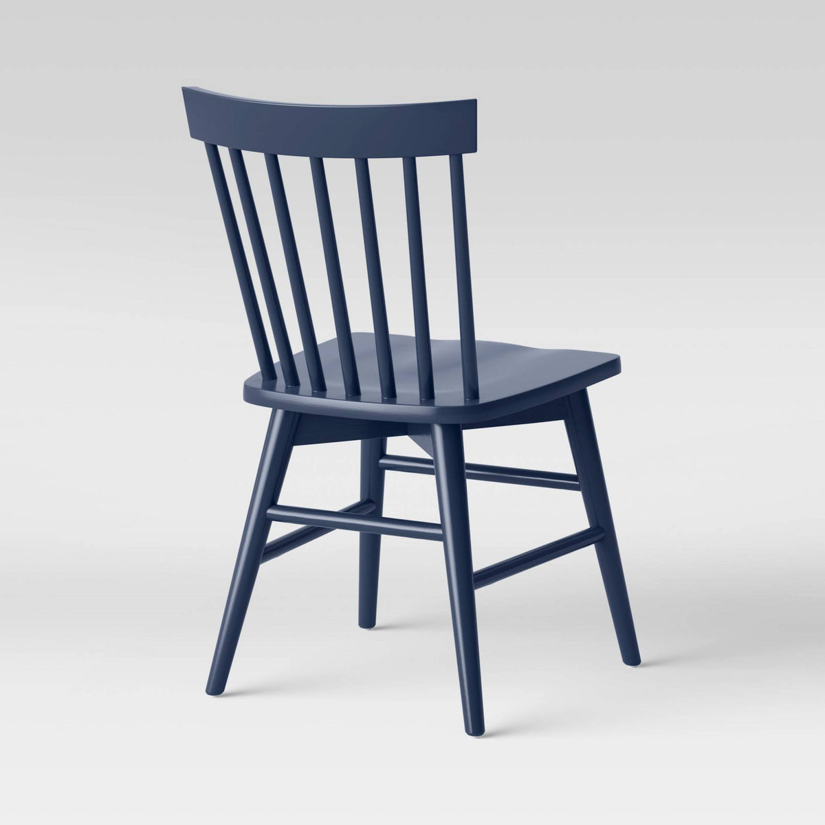 Set of 2 Dark Blue Windsor Dining Chair S20071
