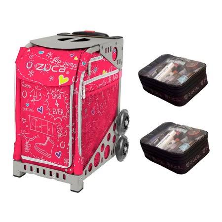 Pink Gray Sport Bag with 2 Small Utility Pouch K234159