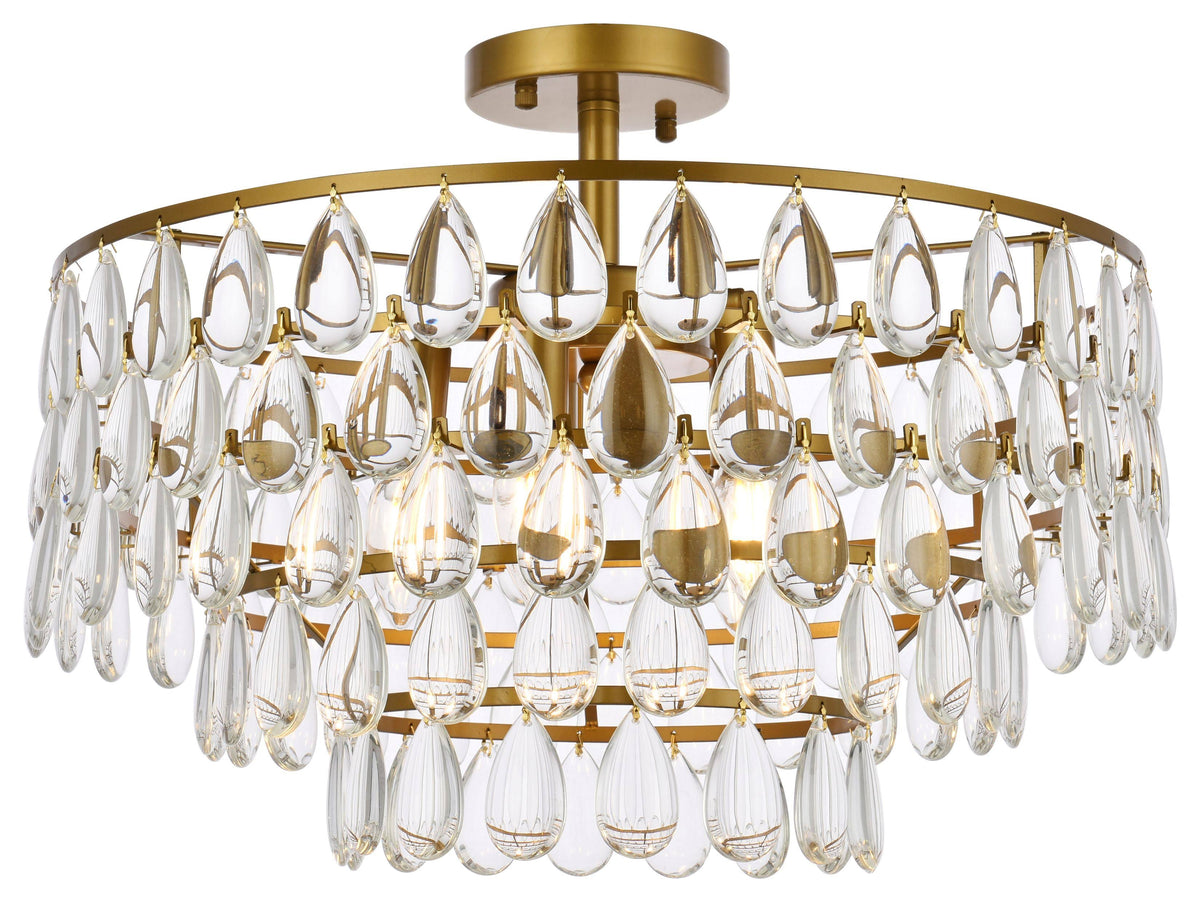 Brass Flush Mount A87227