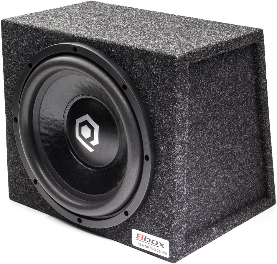 Charcoal Pack of 2 Single 15 Inch Subwoofer Sealed Enclosure Z73835