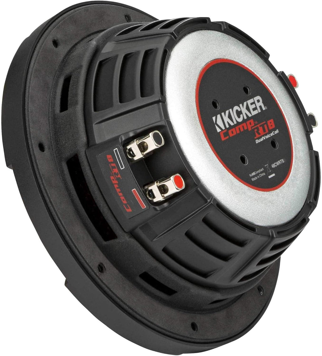 8" DVC 2-ohm Subwoofer with Speaker Wire R750608