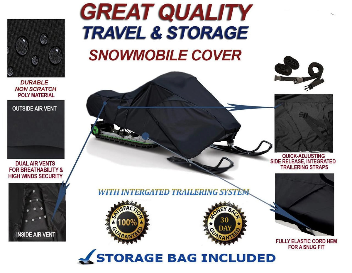 300D Snowmobile Travel and Storage Cover L40095