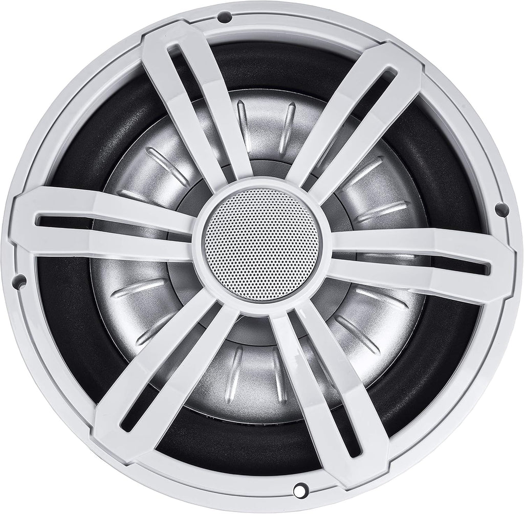 Marine Subwoofer Shallow 10" with Multicolor RGB Lights Pack of 2 R4809