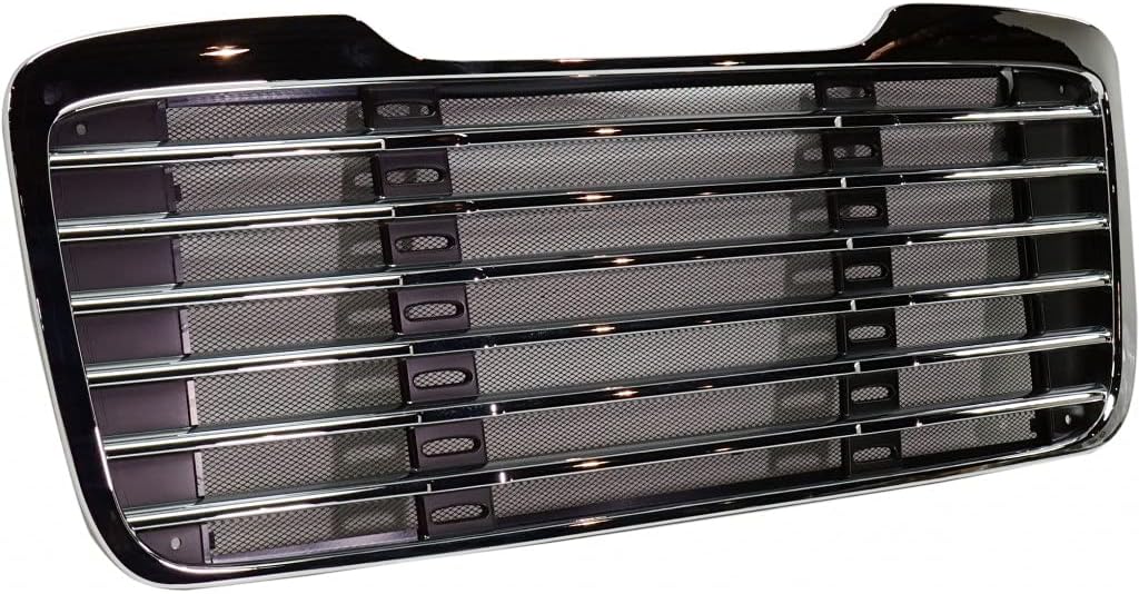 Chrome Horizontal Bar Grille with Bug Screen R9653