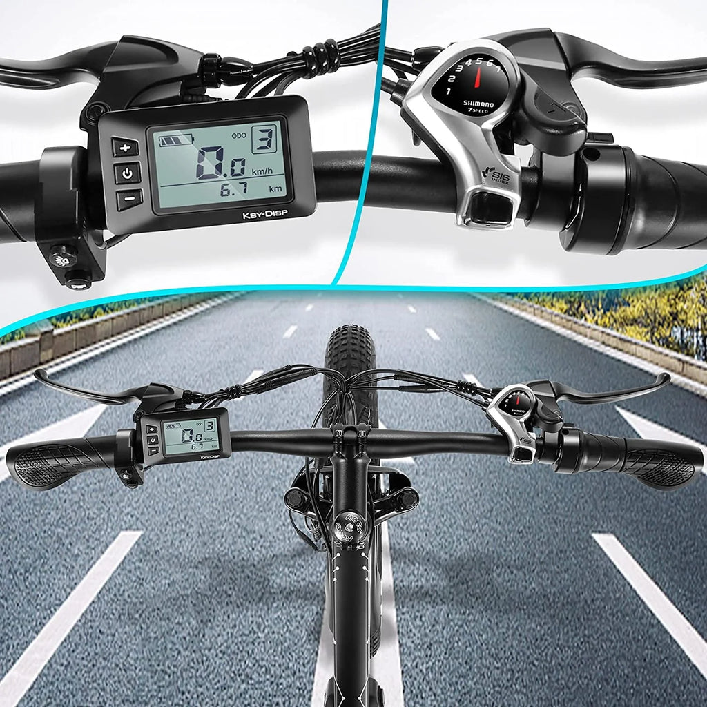 26 x 4.0 Fat Tire 500W All Terrain Electric Bike J233