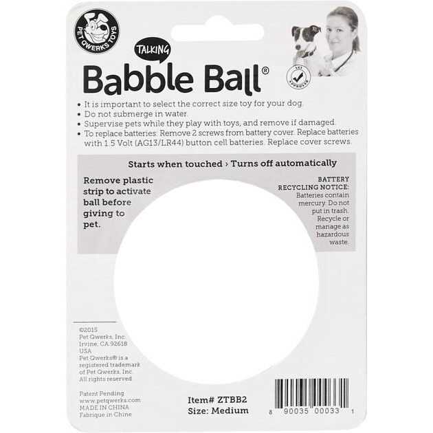 Talking Babble Ball I4939