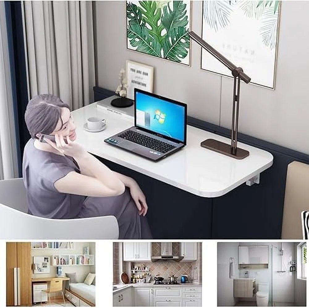 Folding Wall Mounted Wood Table Q1930