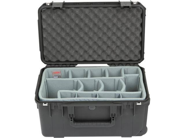 Wheeled Utility Case with Photo Divider Insert (Foam) H357