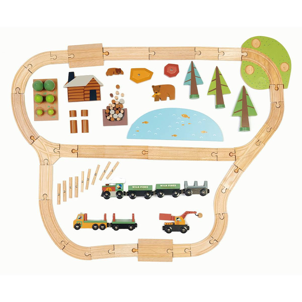 Wild Pines Train Set V651