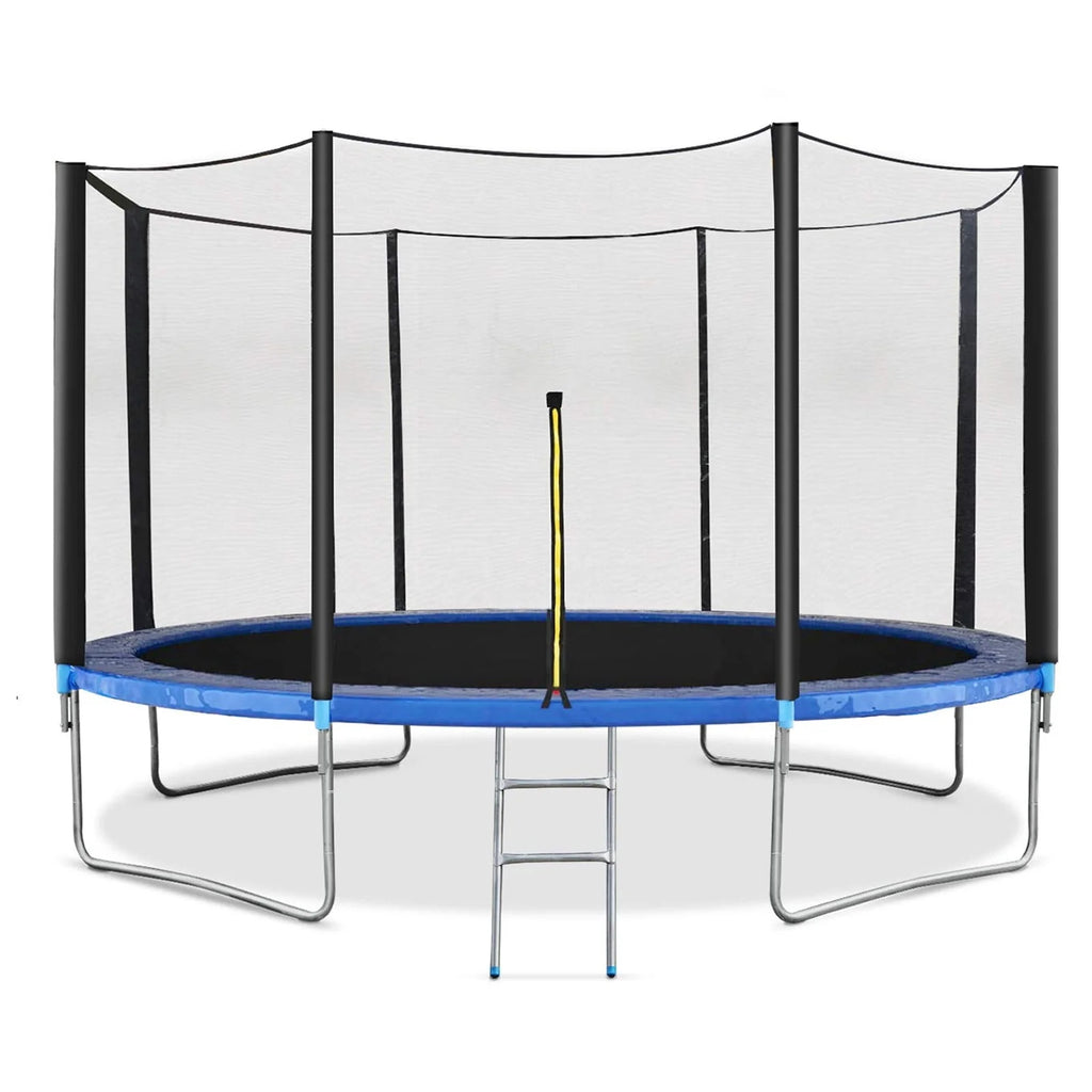 12FT Trampoline with Safety Enclosure Net and Ladder B338495