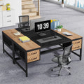 63 inch Computer Desk with 4 Drawers V374843