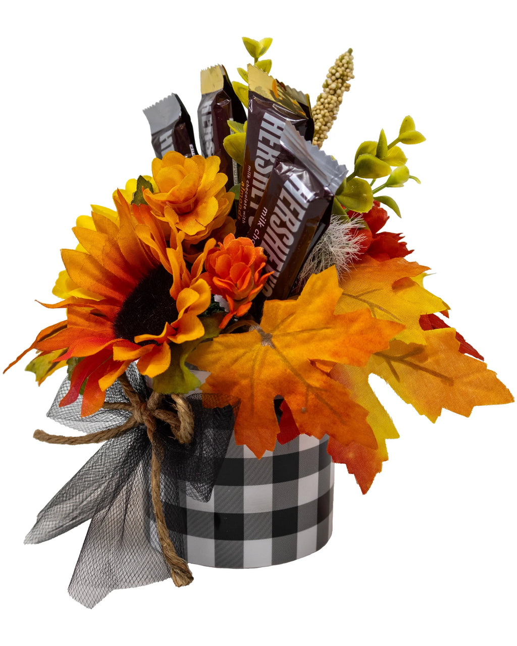 Miniature Fall Floral Candy Bouquet V3730