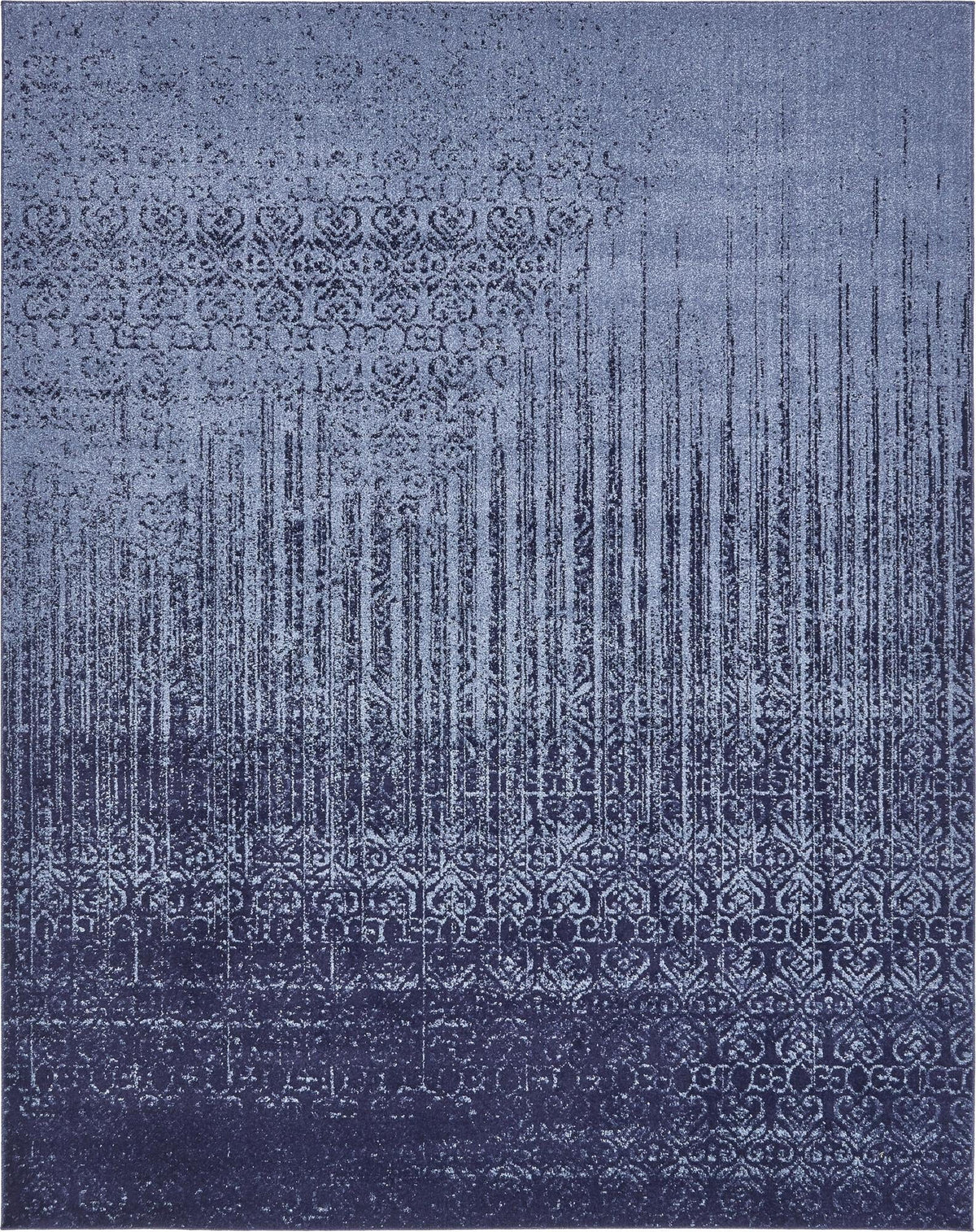 Blue 8' x 10' Medium Rug S218