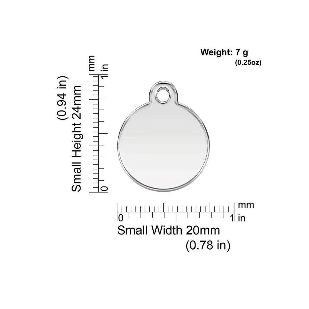 Enamel Pet ID Tag I237