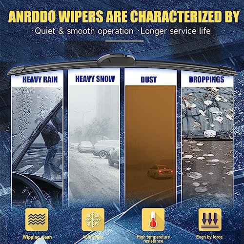 3 Wipers Replacement Set 26"+22"+11" W2447