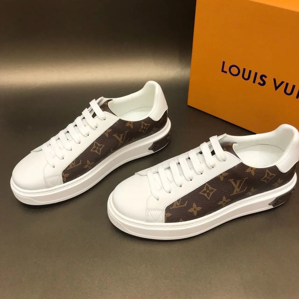 White Brown Sneaker F8425