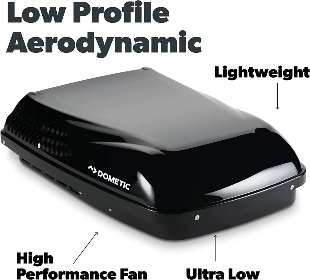 Black Low Profile Rooftop Air Conditioner 15k BTU H297