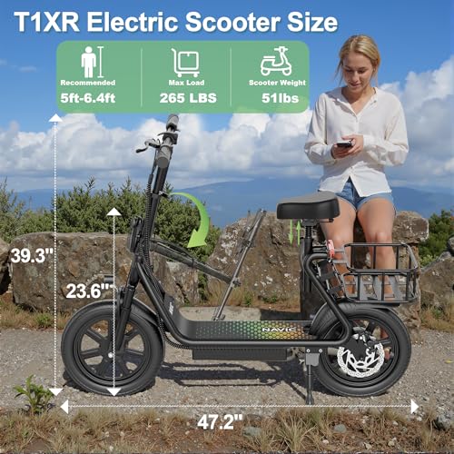 Electric Scooter with Dual Braking Dual Suspension X96357