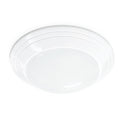 7 in. 12-Watt Dimmable White LED Flush Mount Disk B945