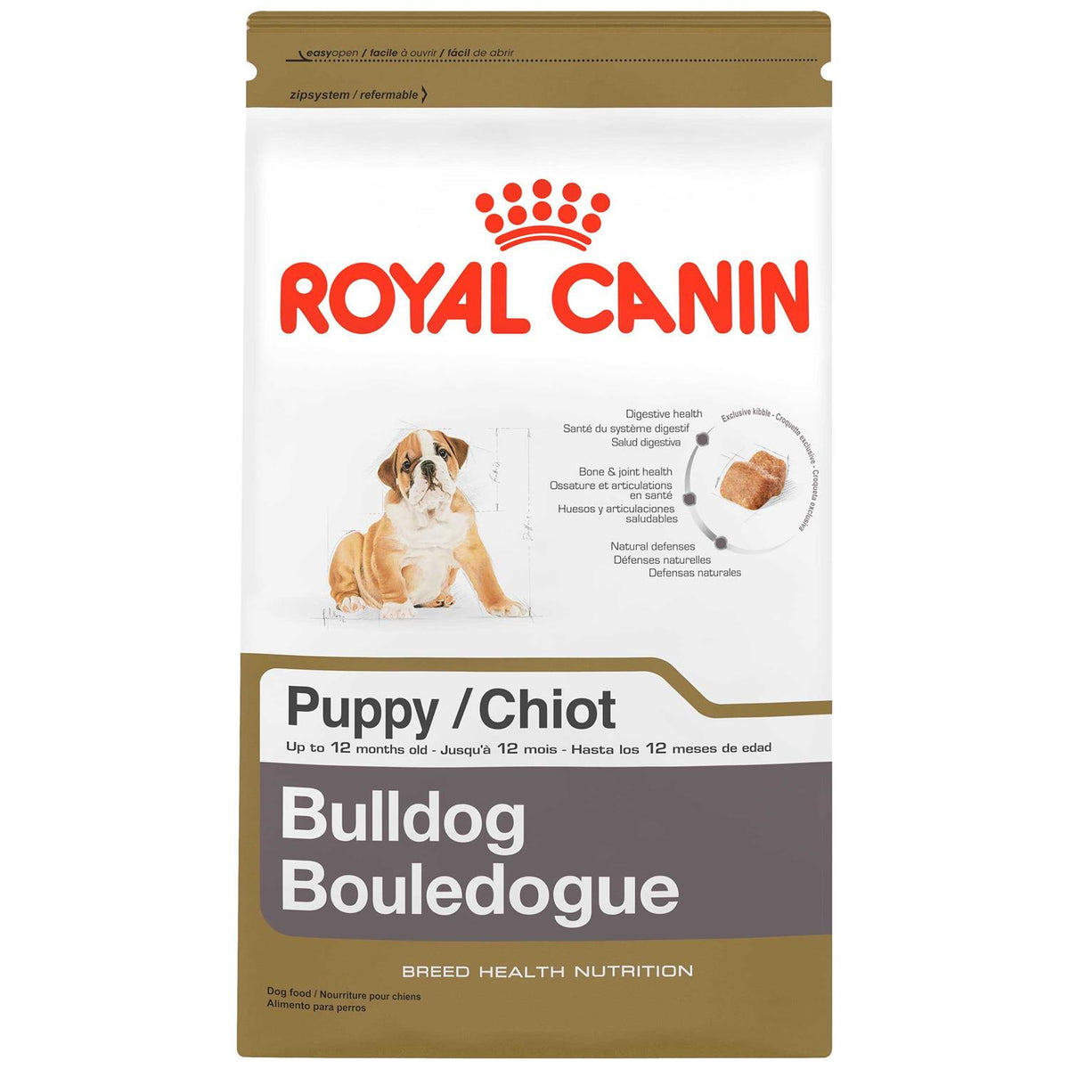 Bulldog Puppy Dry Dog Food S97560