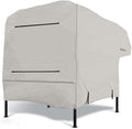 Tan Gray Waterproof Truck Camper Cover C69412