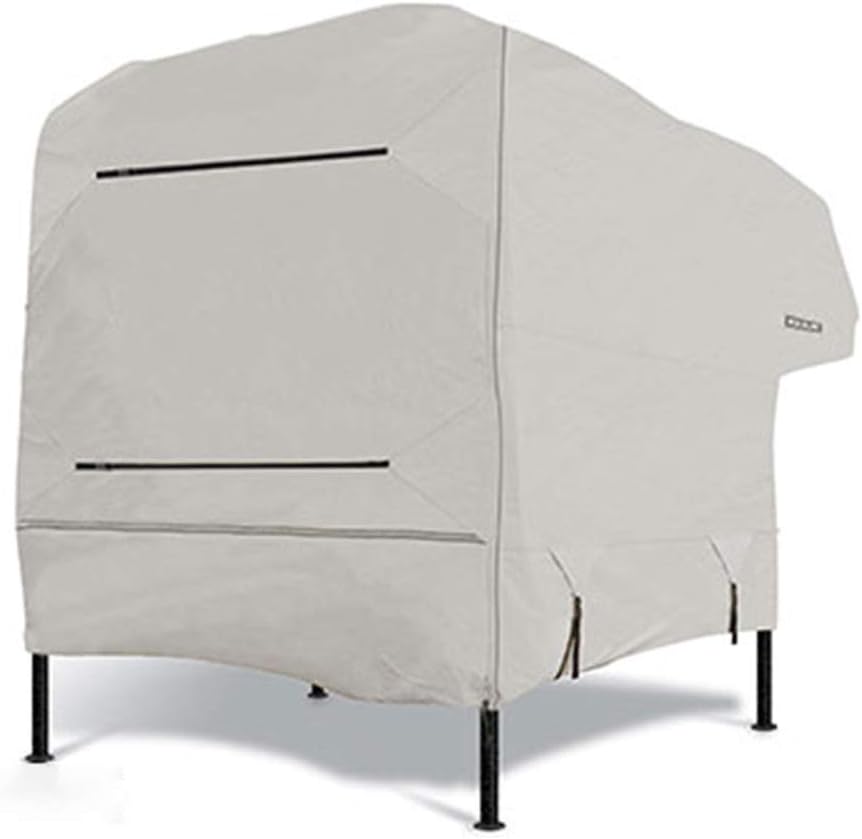 Tan Gray Waterproof Truck Camper Cover C69412