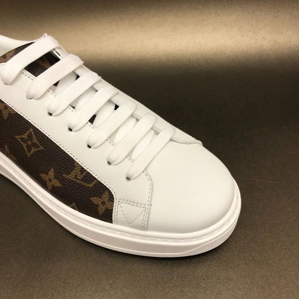 White Brown Sneaker F8425