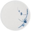 Blue Bamboo Round Melamine Plate 12/Pack W35837