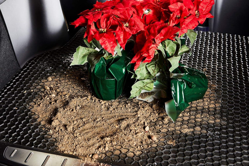 Black Rubber Cargo Mats V597