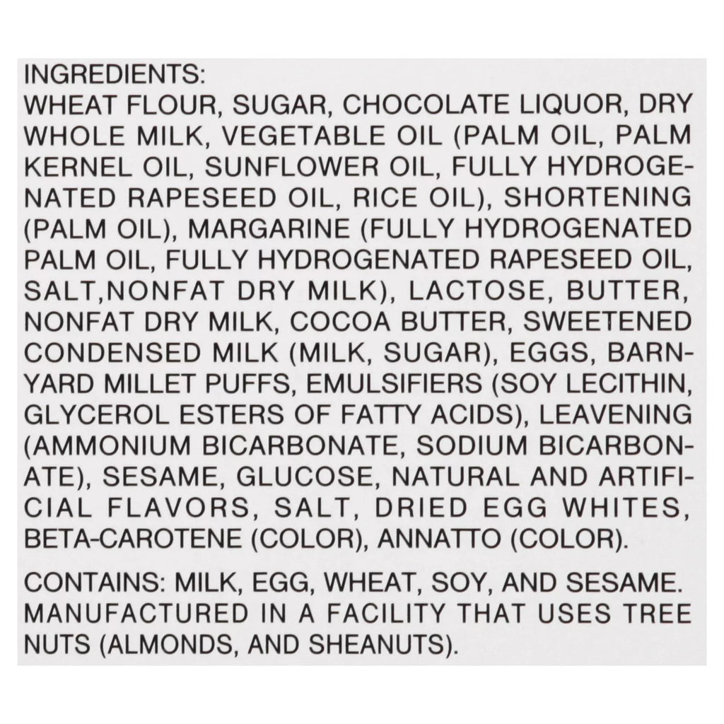 Chocolate Cookies 2.32 Oz 10 Pack Y7904