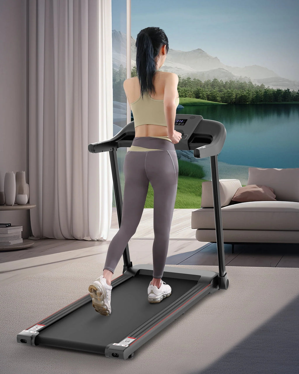 Folding Electric Treadmill I116134