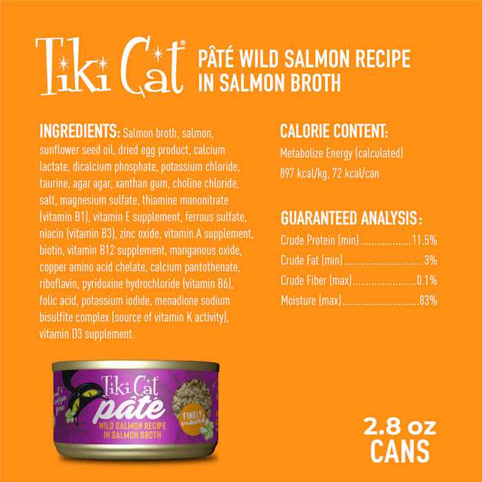 Wild Salmon Cat Food G97581