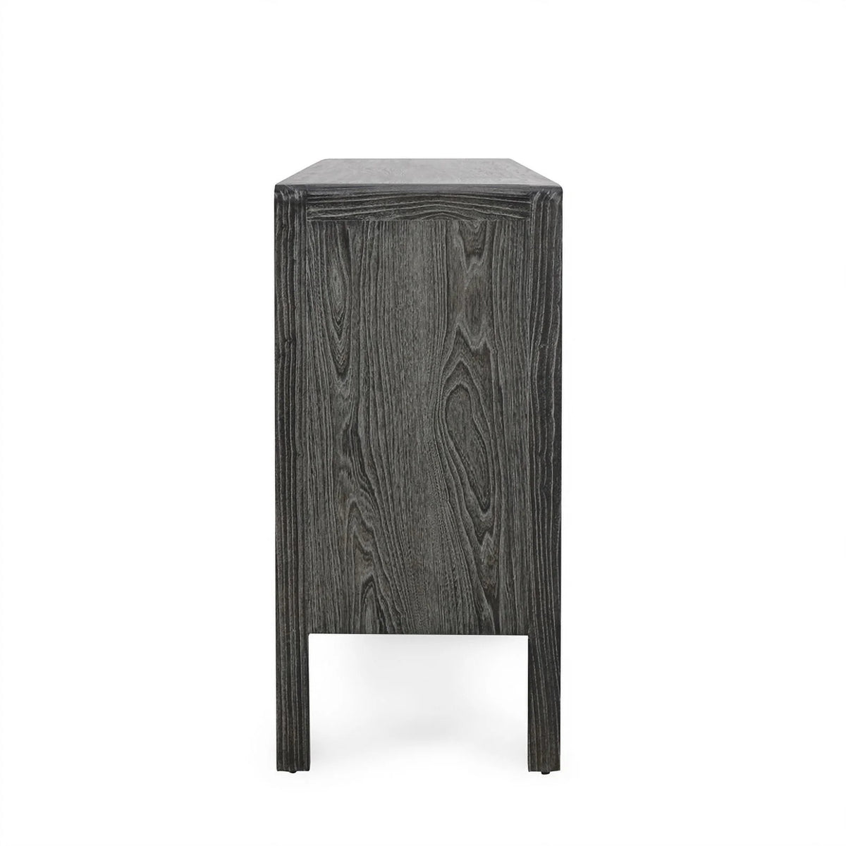 79" Reclaimed Elm Wood 4-Door Sideboard A2126
