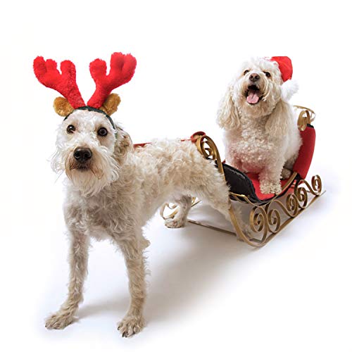 Christmas Reindeer Antler Headband with Ears C80608